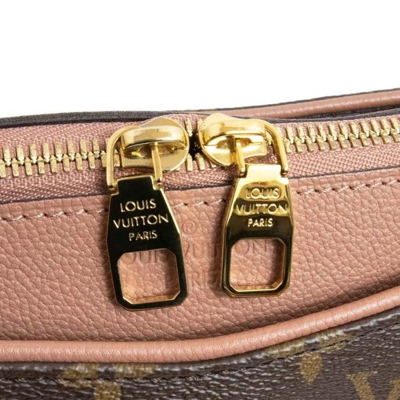 Louis Vuitton Monogram Bois de Rose Brown Pallas Shoulder Bag - Picture 9 of 10